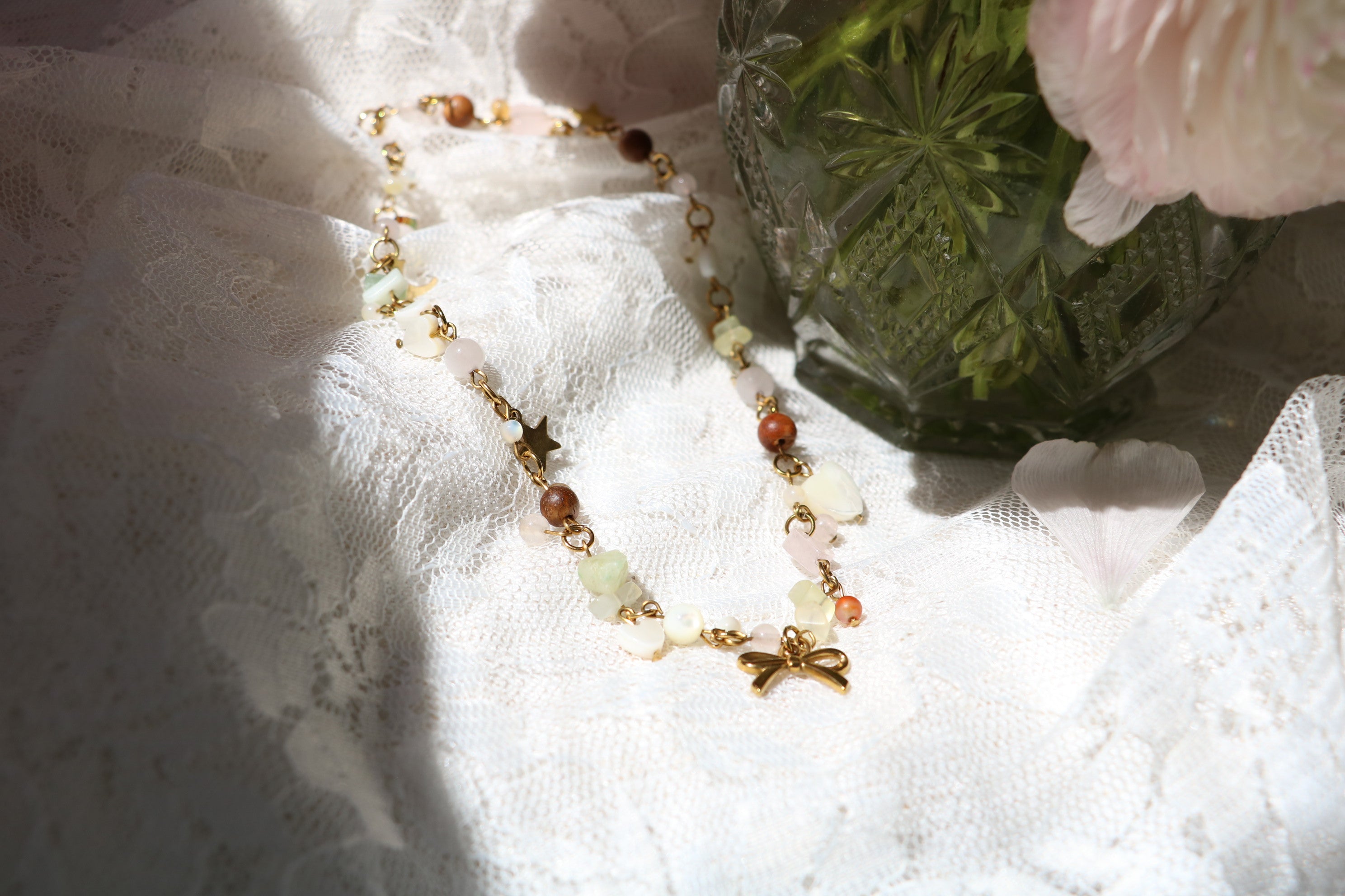 Coquette Asymetrical Necklace