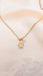 Collier Myosotis - Or