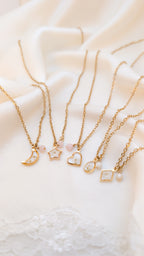 Collier Myosotis - Or