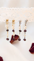 Boucles d'oreilles Perles d'Amour