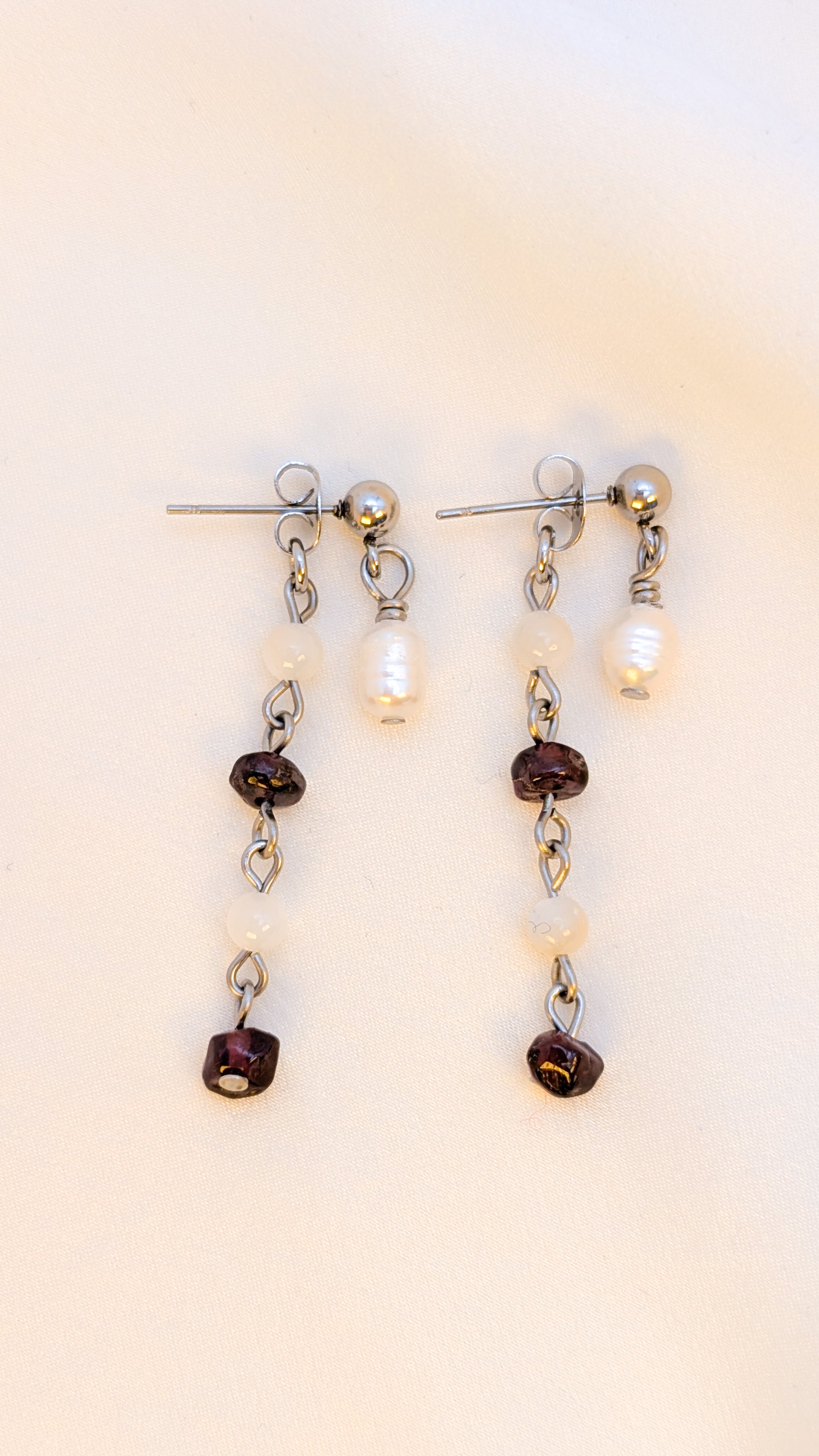 Boucles d'oreilles Perles d'Amour