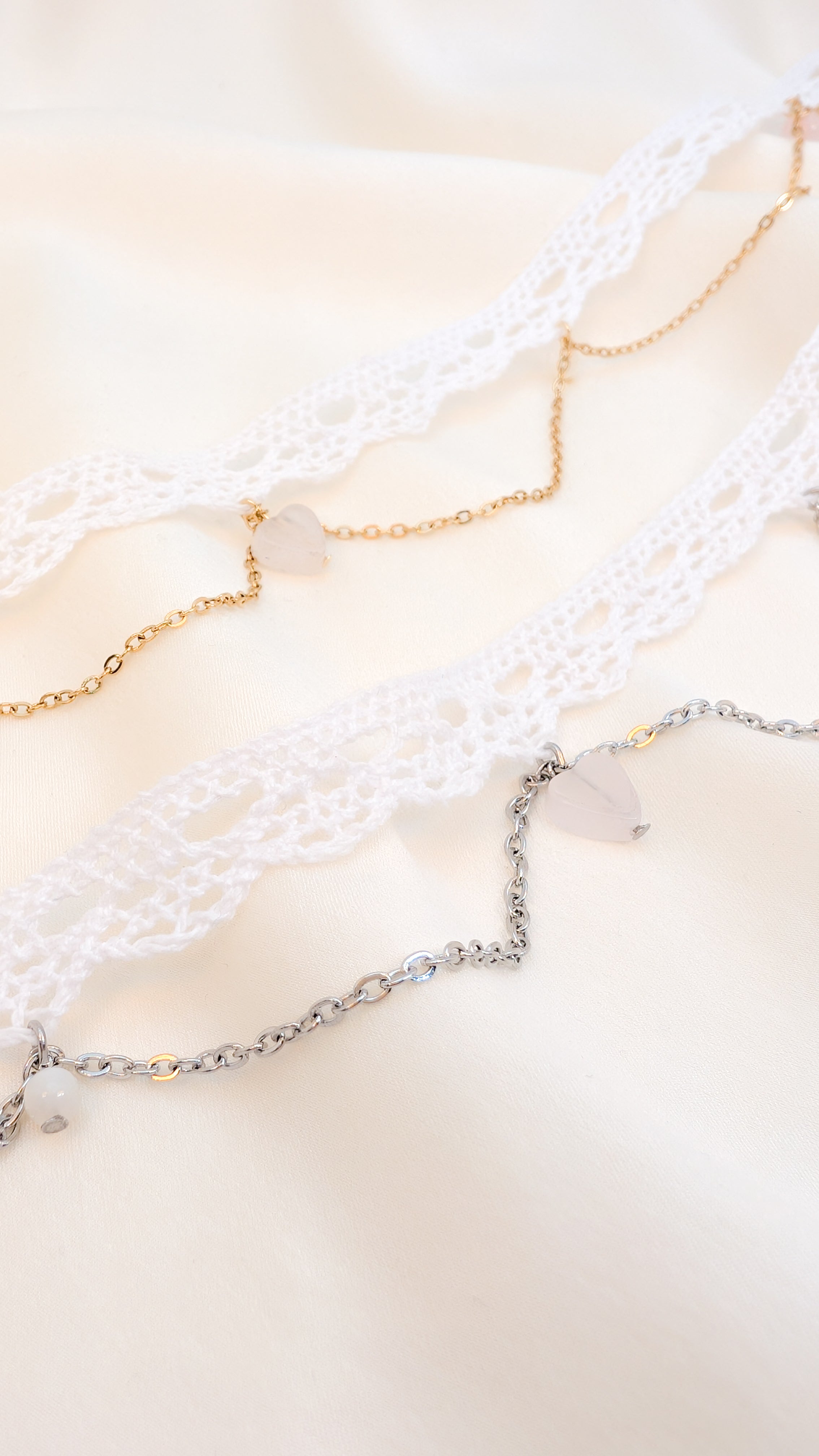 Choker Coeur de Quartz