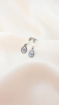 Boucles d'oreilles Myosotis - Argent
