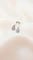 Boucles d'oreilles Myosotis - Argent