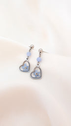 Boucles d'oreilles Myosotis - Argent