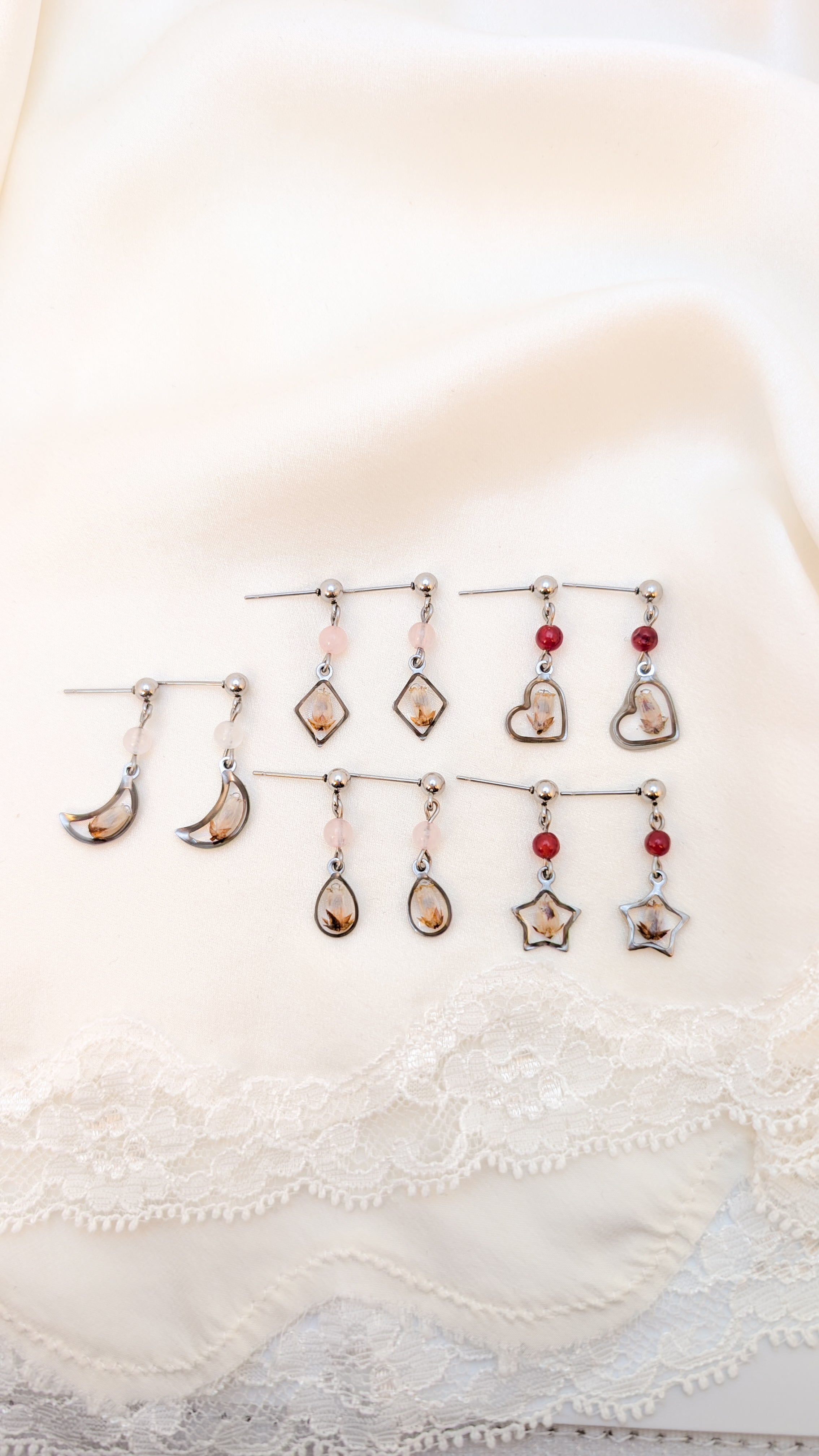 Boucles d'oreilles Cassandre - Argent