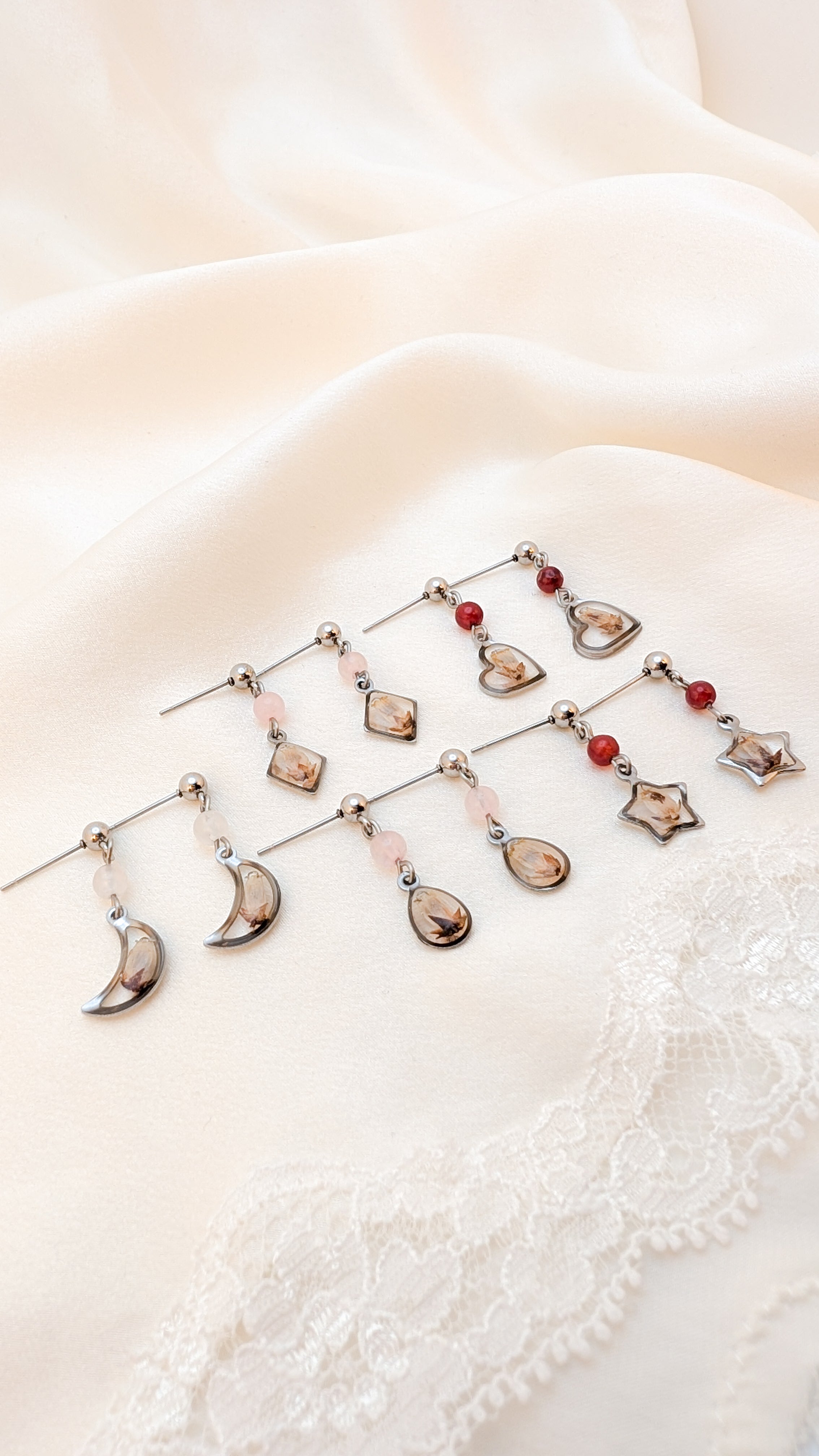 Boucles d'oreilles Cassandre - Argent