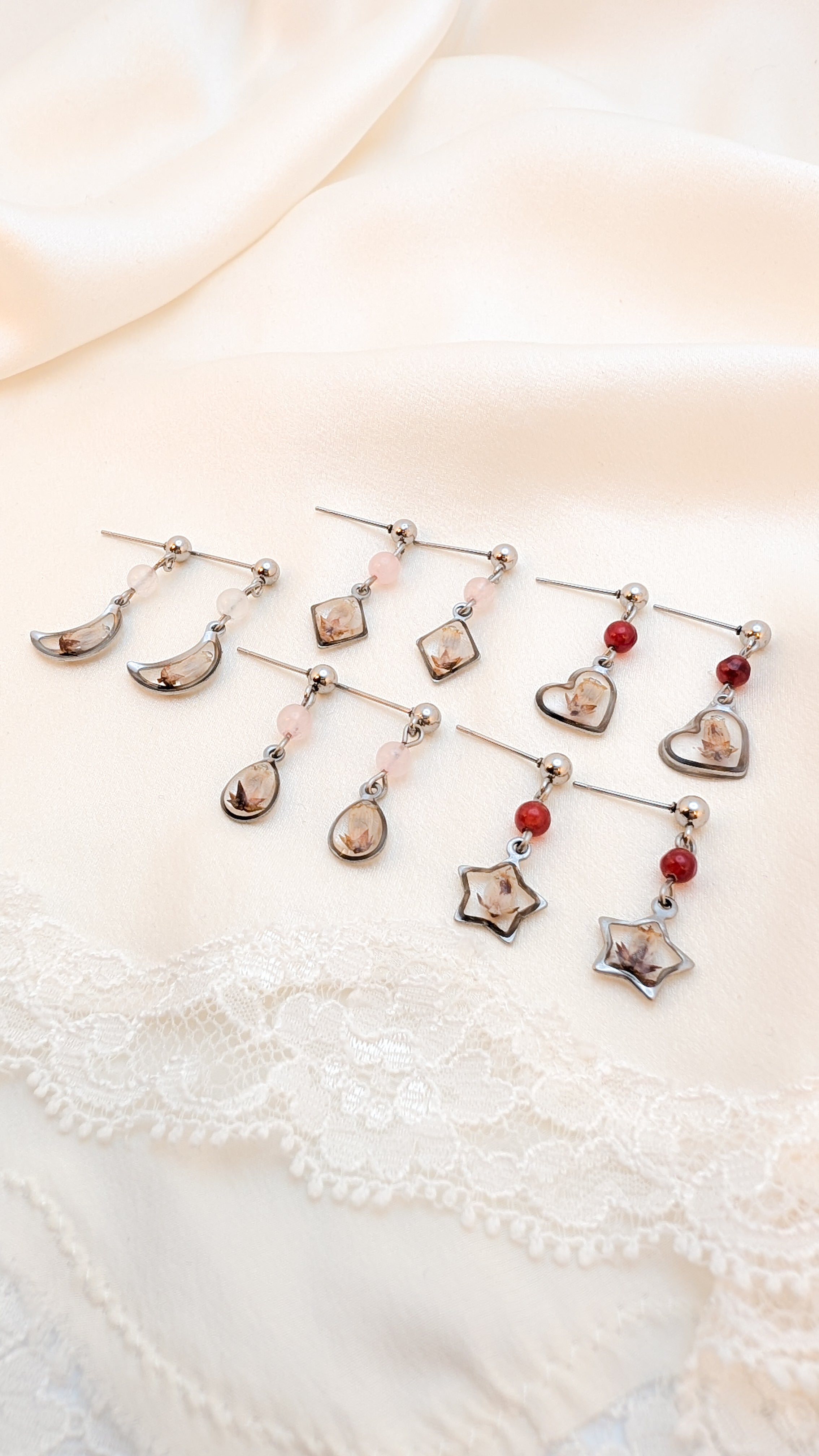 Boucles d'oreilles Cassandre - Argent