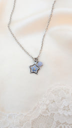 Collier Myosotis - Argent