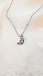 Collier Myosotis - Argent