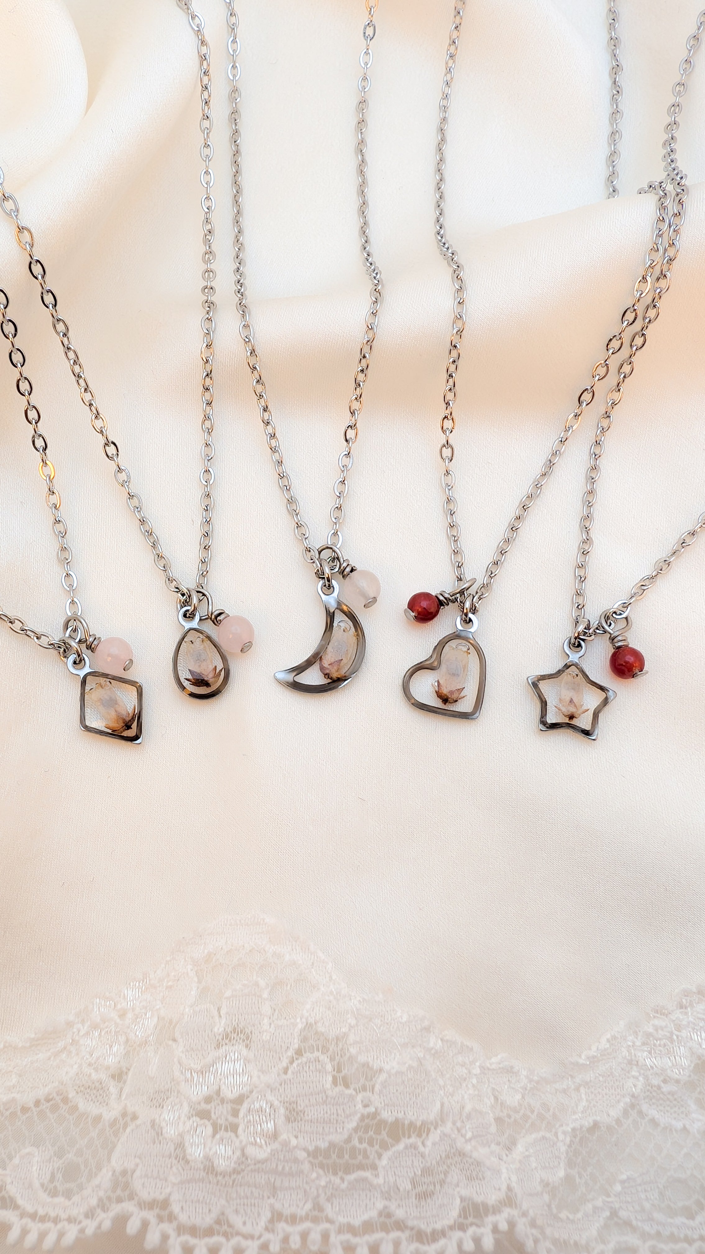 Collier Cassandre - Argent