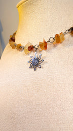 Collier le Soleil dans la Noirceur