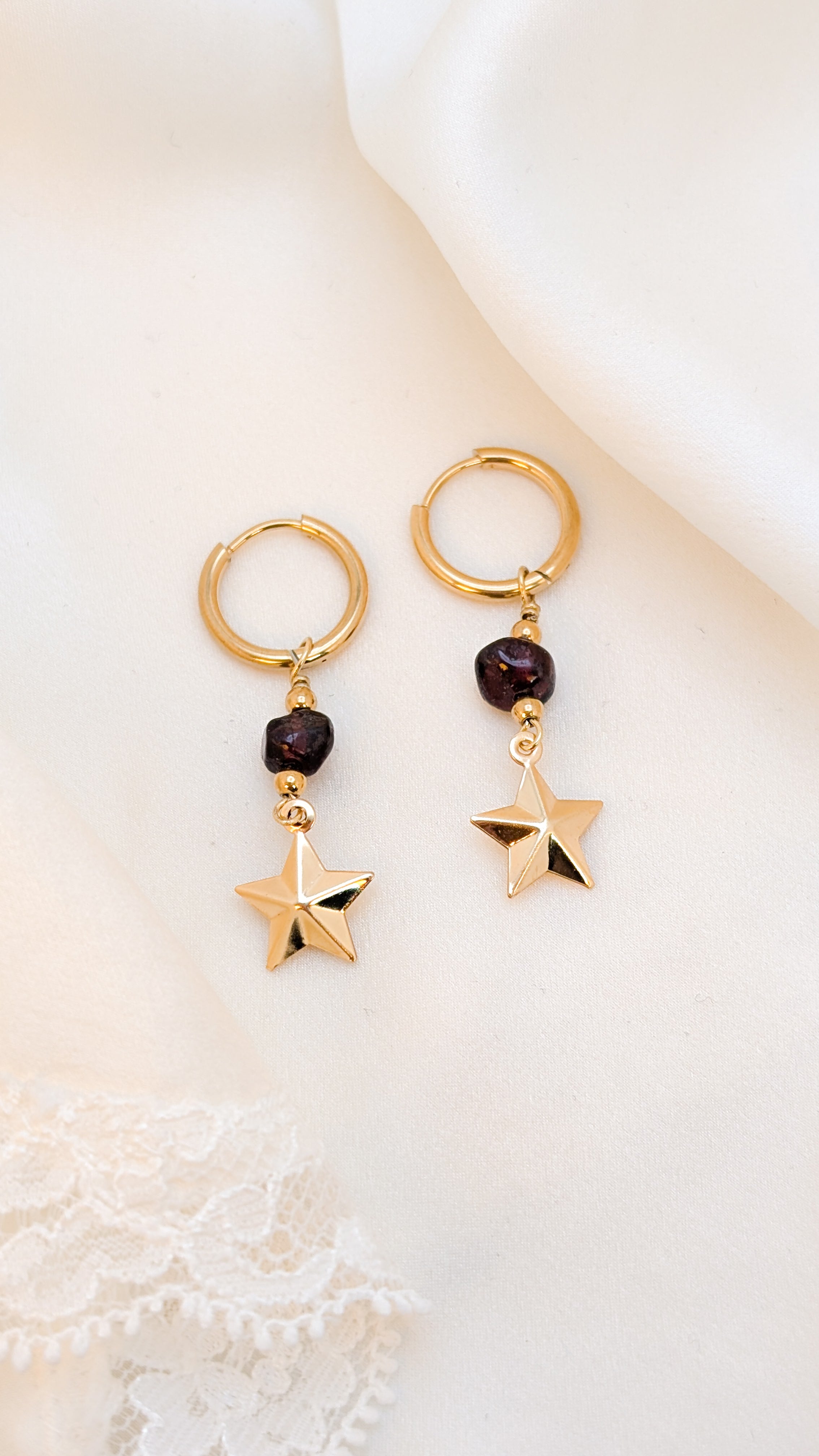 Boucles d'oreilles Étoiles Filantes