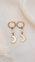 Boucles d'oreilles Lunaire