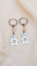 Teddy Bear in Love Earrings