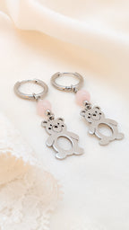 Teddy Bear in Love Earrings