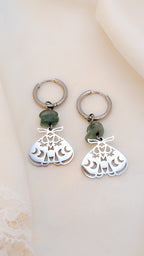 Boucles d'oreilles Papillon de Nuit