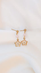 Boucles d'oreilles Myosotis - Or