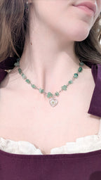 Collier Coeur Immortelle